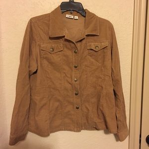 Light Brown Corduroy Jacket